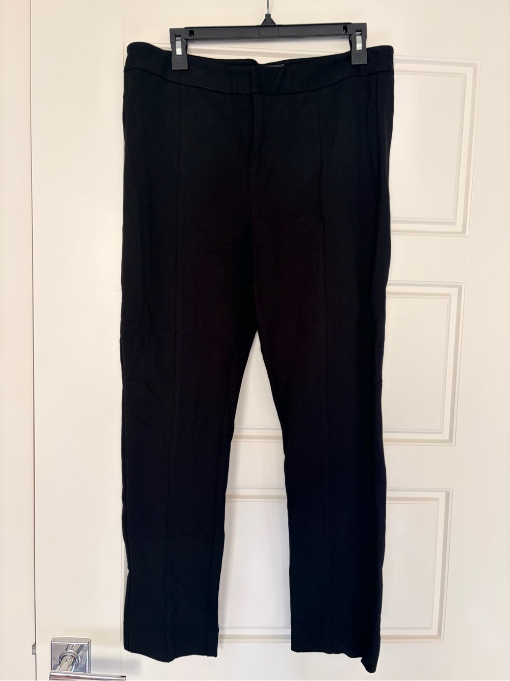 NYDJ Classic Black Straight-Leg Dress Pants size 12